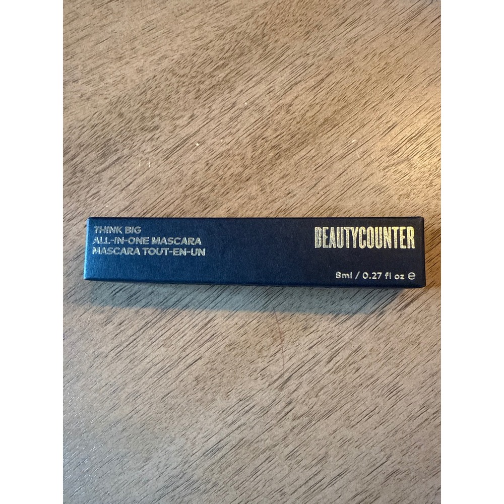 Beautycounter Think Big All-In-One Mascara Black 8ml 0.27 fl oz NIB EWG Verified
